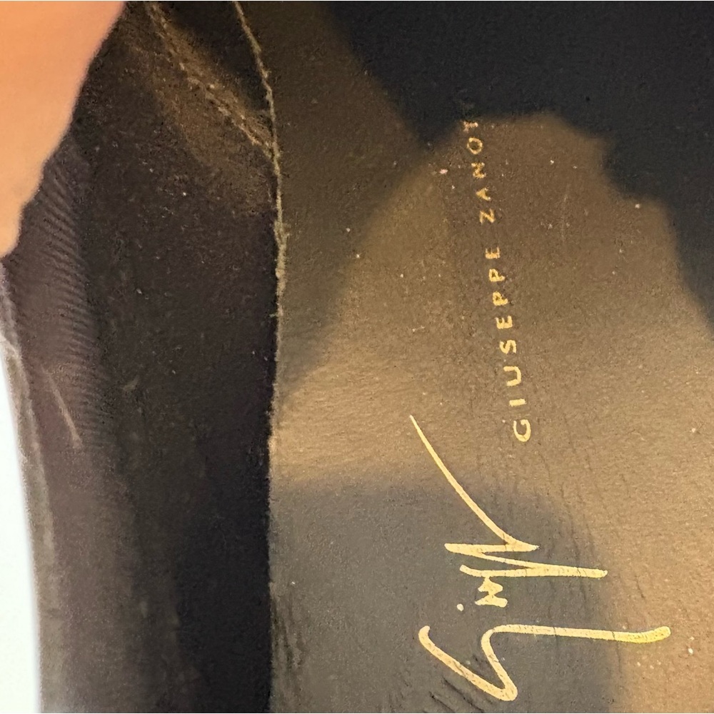 Giuseppe Zanotti ||‎ Urchin Sneaker Zipper Detail Black Pink 36 - Picture 9 of 11